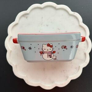 Hello Kitty Snowman Ceramic Bakeware